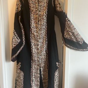 Arabian all handmade all silk with silver embroidery